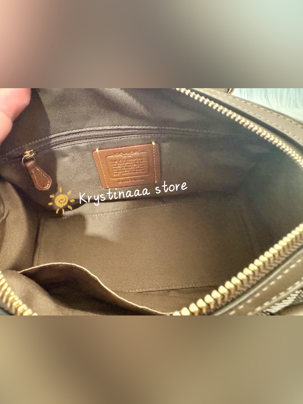 NWT Coach CDZ01 Rowan Satchel Bag In Signature Jacquard With Floral Embroidery - Picture 10 of 13